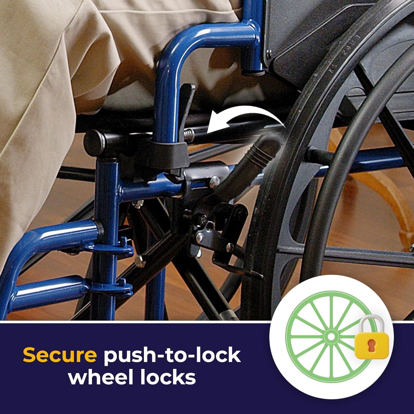 Lightweight Folding Wheelchair
