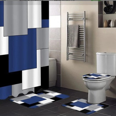 3D HD Digital Printing Shower Curtain