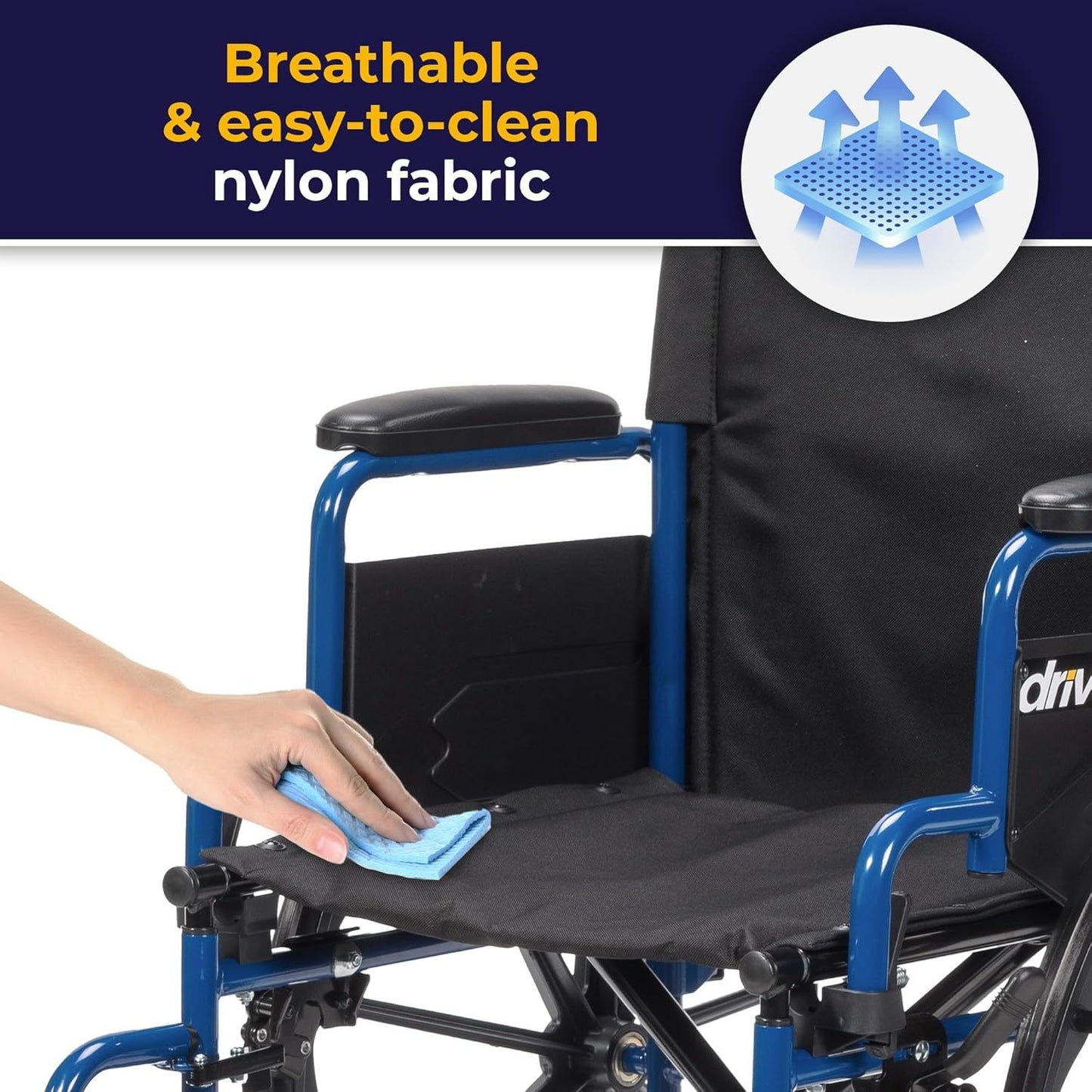 Lightweight Folding Wheelchair