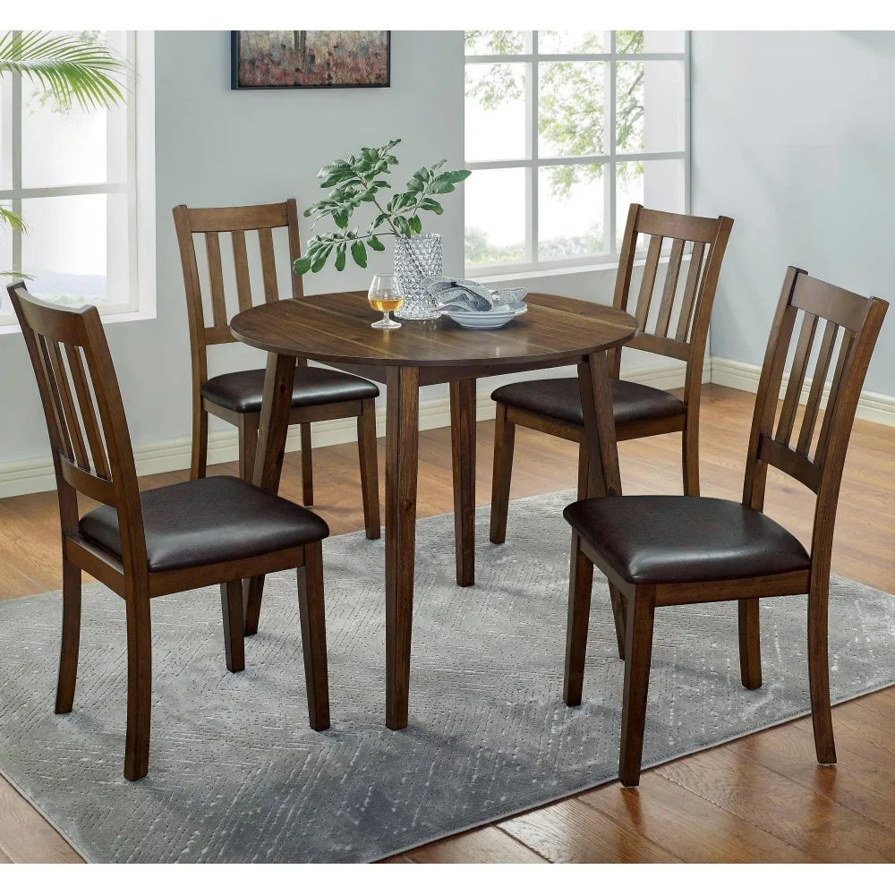 Set of 4 High Back Dining Chairs